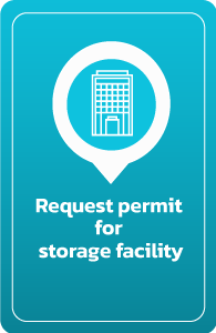 Request permit for storage facility Request permit for storage facility