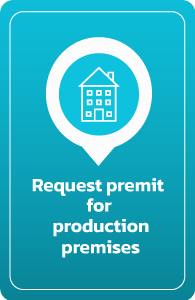 Request permit for production premises Request permit for production premises