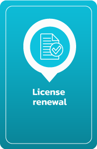 License renewal License renewal