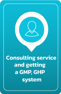 Consulting services and developing GMP, GHP system Consulting services and developing GMP, GHP system